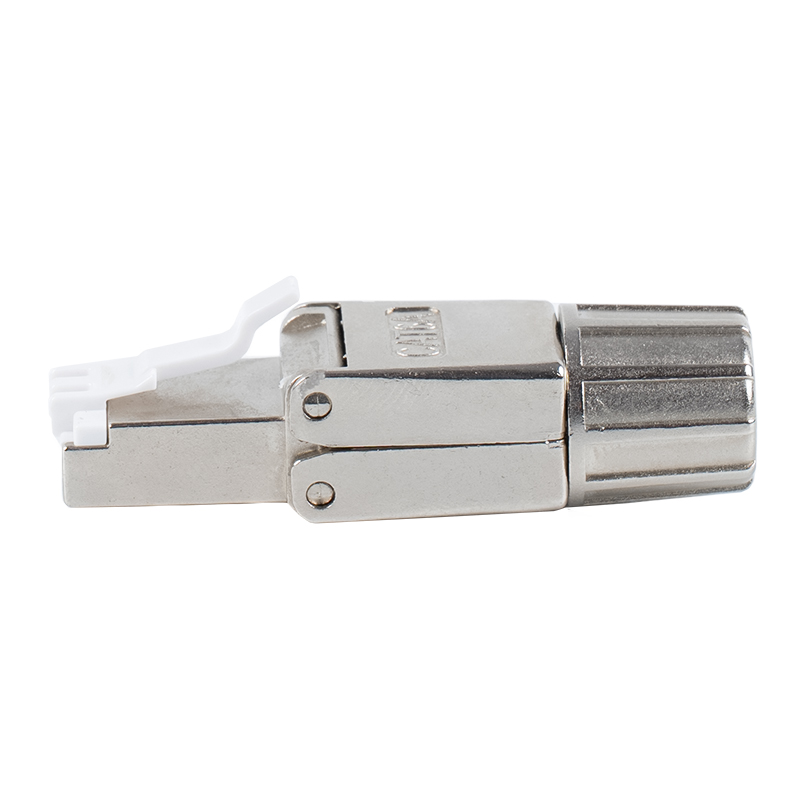 Cat6A tienený beznástrojový konektor RJ45 RJ-G40S-1-C6A Cat6A tienený beznástrojový konektor RJ45 RJ-G40S-1-C6A