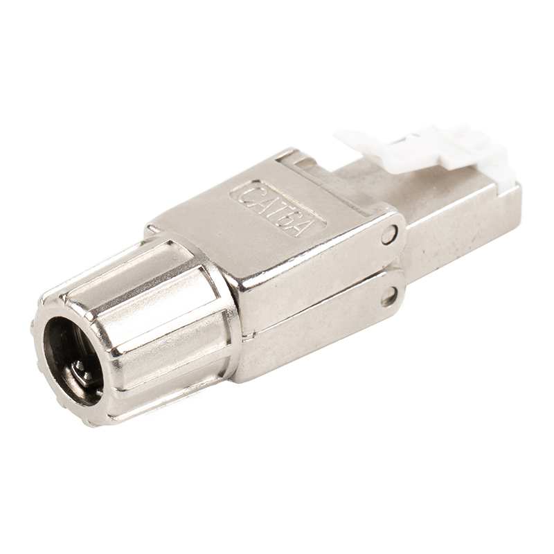 Cat6A tienený beznástrojový konektor RJ45 RJ-G40S-1-C6A