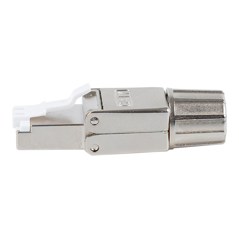 Cat7 tienený beznástrojový konektor RJ45 RJ-G40S-1-C7 Cat7 tienený beznástrojový konektor RJ45 RJ-G40S-1-C7