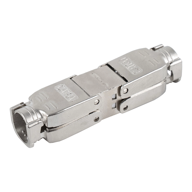 Cat6A tienený stláčací typ beznástrojový konektor RJ-603S-3-C6A
