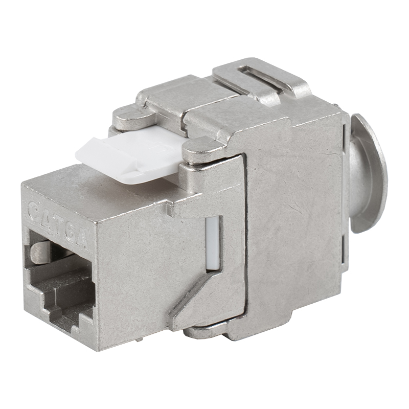 C6A Tienený 180° konektor Keystone Keystone (s držiakom) SM-2335SH8C6A