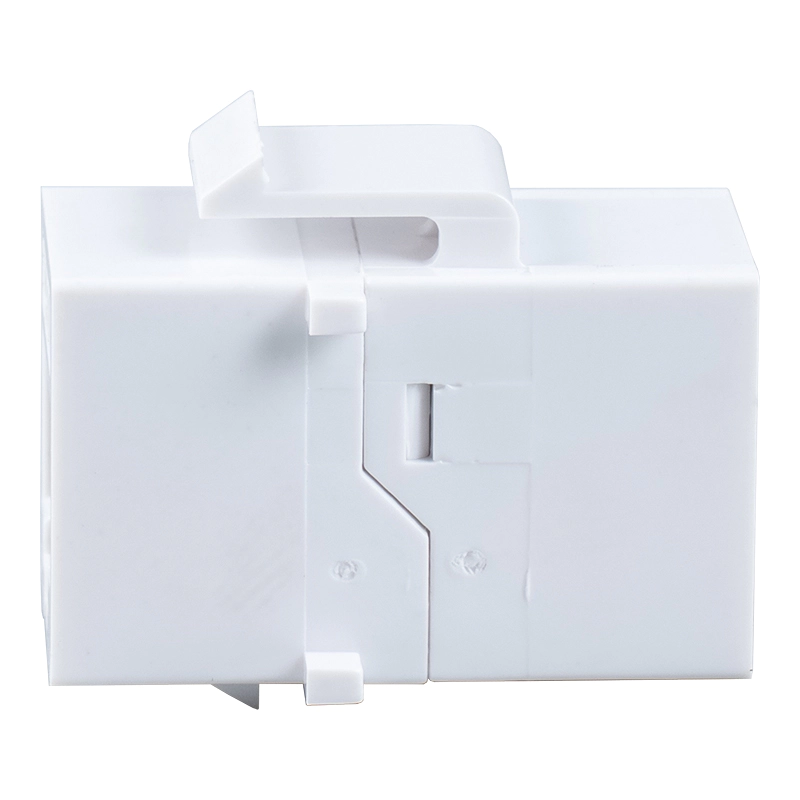 C6A Netienená radová spojka RJ45 (so štyrmi malými konzolami) SM-2033C6A C6A Netienená radová spojka RJ45 (so štyrmi malými konzolami) SM-2033C6A