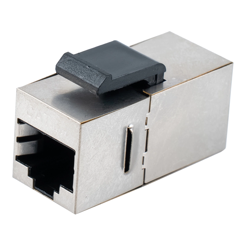 C6 tienená radová spojka RJ45 （s plastovou sponou） SM-2034SC6