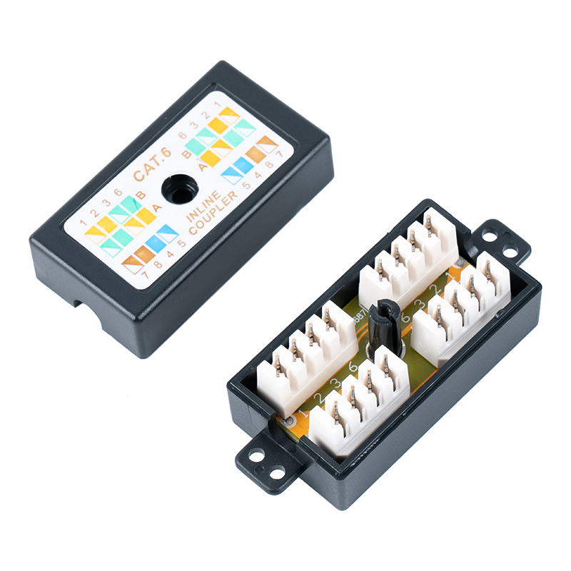 C5e Netienená radová spojka RJ45 SM-2037C5E C5e Netienená radová spojka RJ45 SM-2037C5E