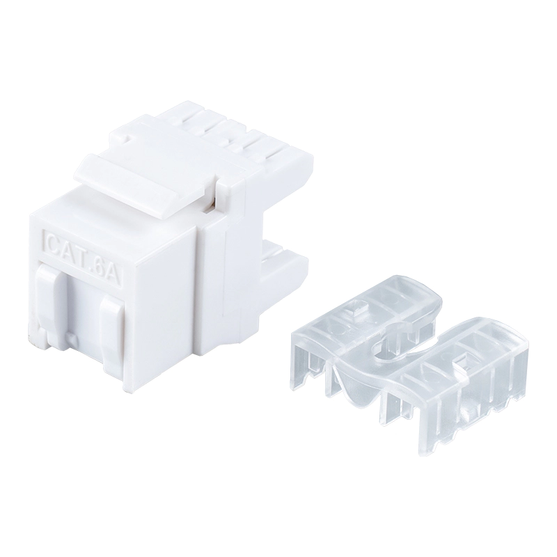 Cat6 Netienený 180° modulárny konektor (mini typ s uzávierkou) SM-2089CD8C6-1