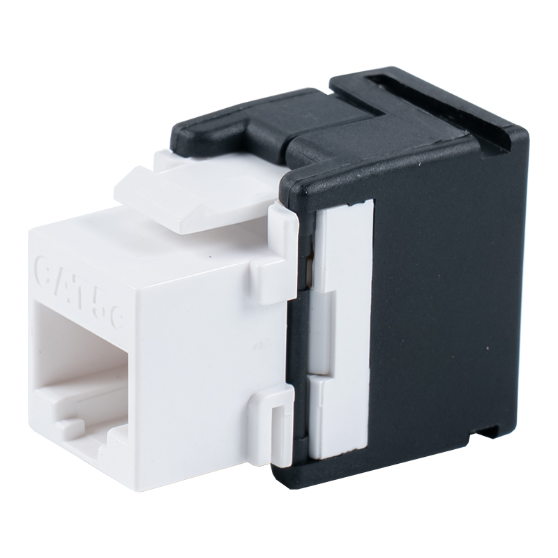 C6A Netienený 180° konektor Keystone Keystone SM-2335H8C6A