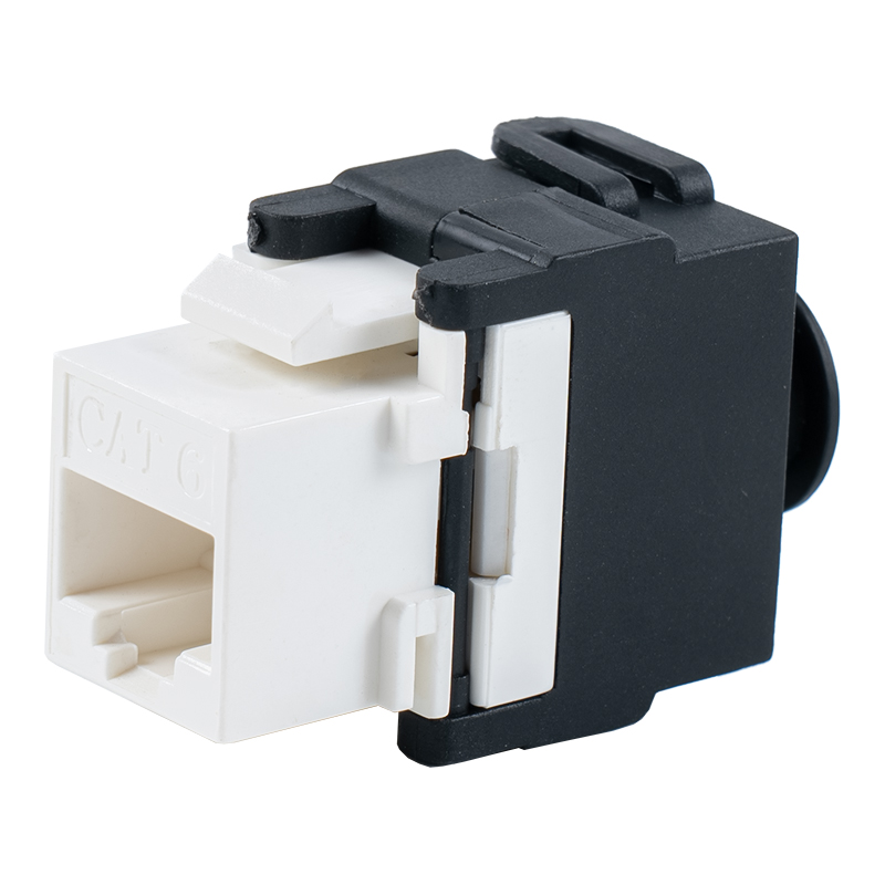 Cat6 Netienený 180° beznástrojový modulárny zdvihák (vyklápací typ) SM-2336H8C6 Cat6 Netienený 180° beznástrojový modulárny zdvihák (vyklápací typ) SM-2336H8C6