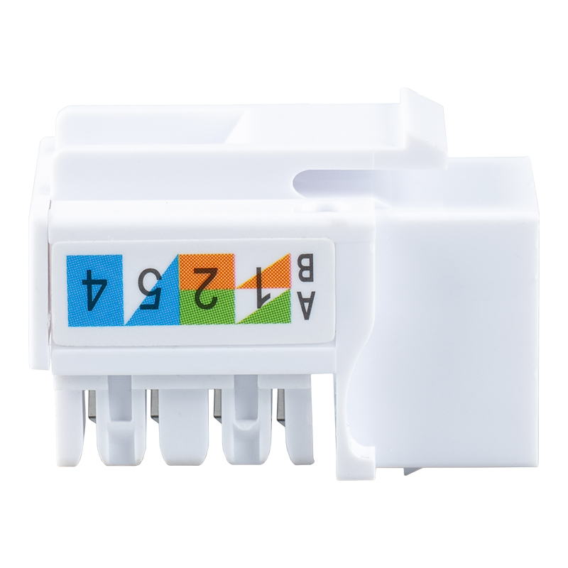 Cat6 Netienený 90° modulárny konektor SM-2054H8C6 Cat6 Netienený 90° modulárny konektor SM-2054H8C6